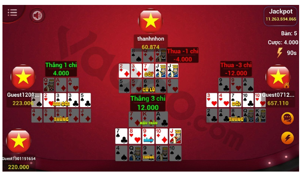 Game Mậu Binh Online Luck8 – Kinh Nghiệm Chơi Mậu Binh Chắc Thắng